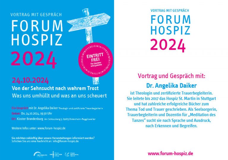 Forum Hospiz 2024, Theresia-Hecht-Stiftung